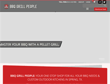 Tablet Screenshot of bbqgrillpeople.com